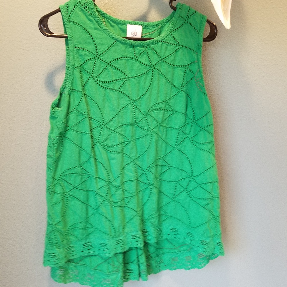 CAbi Gemma eyelet hi-low tank